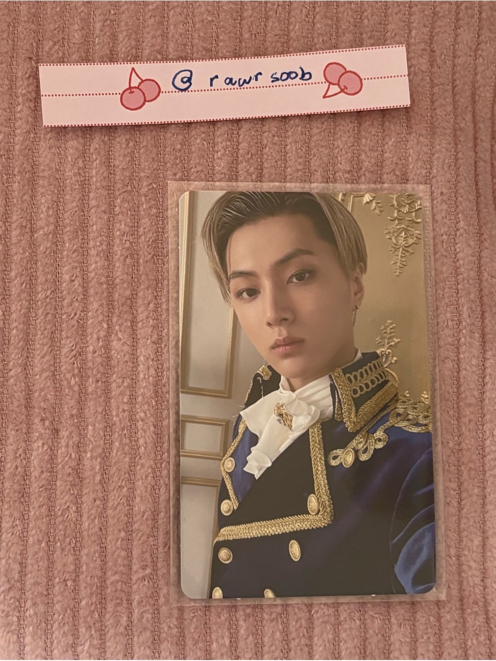 official enhypen jay photocard